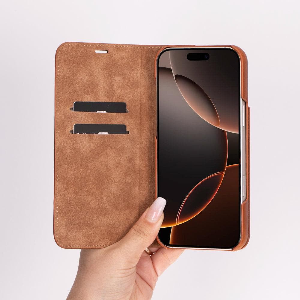 Sonat iPhone 16 Pro Leather Folio Case-2