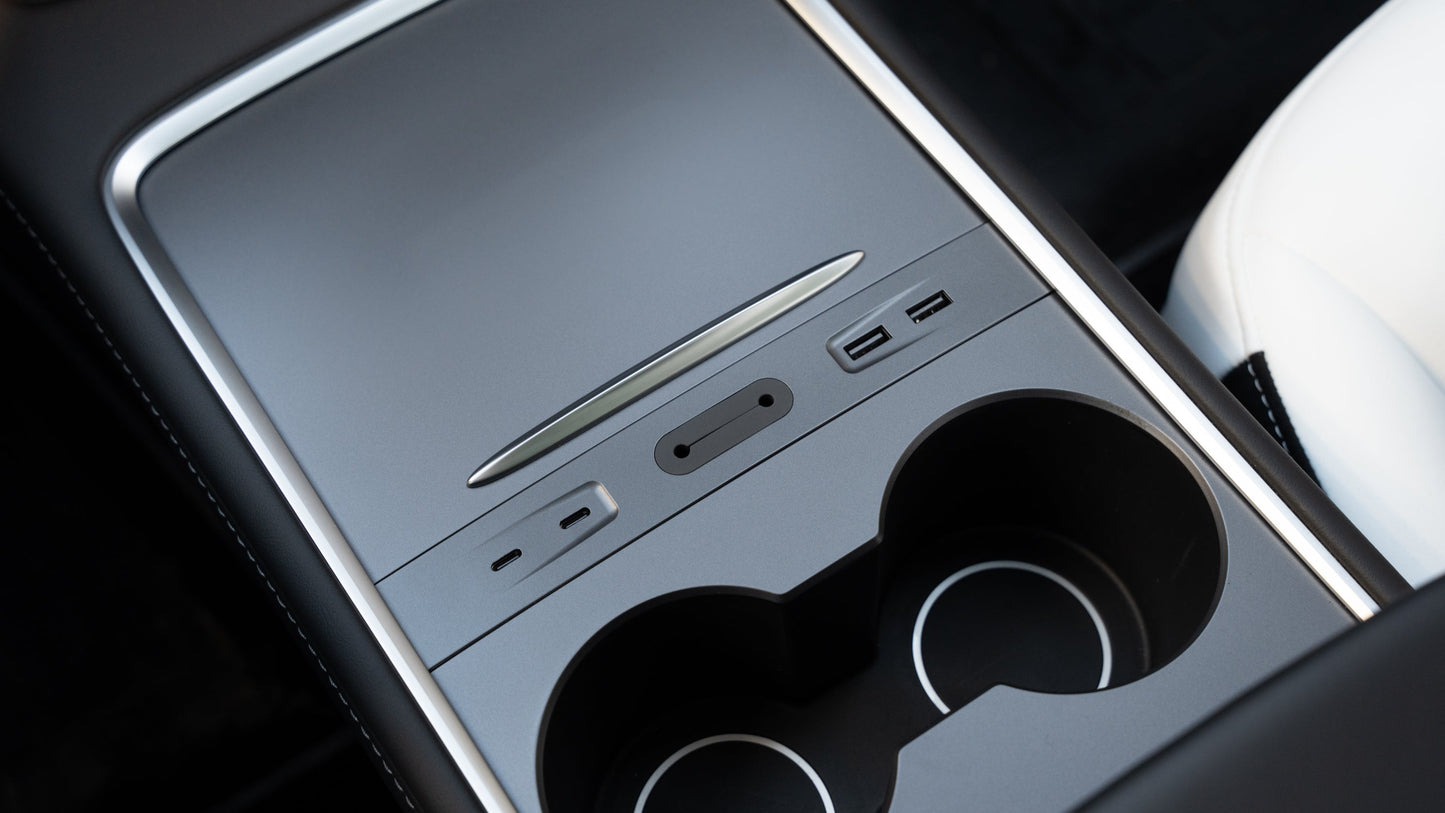 USB-Hub für die Mittelkonsole des Tesla Model 3/Y-2