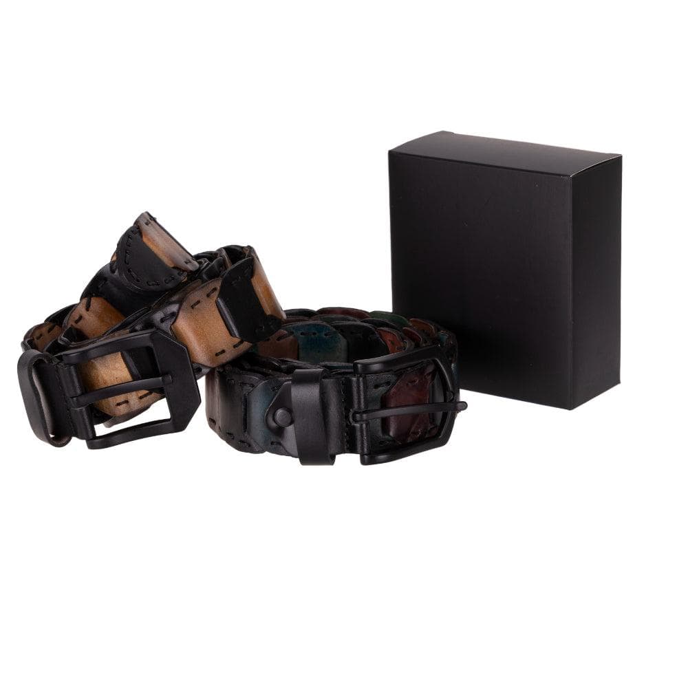 Vista Braided Leather Men's Belt-3