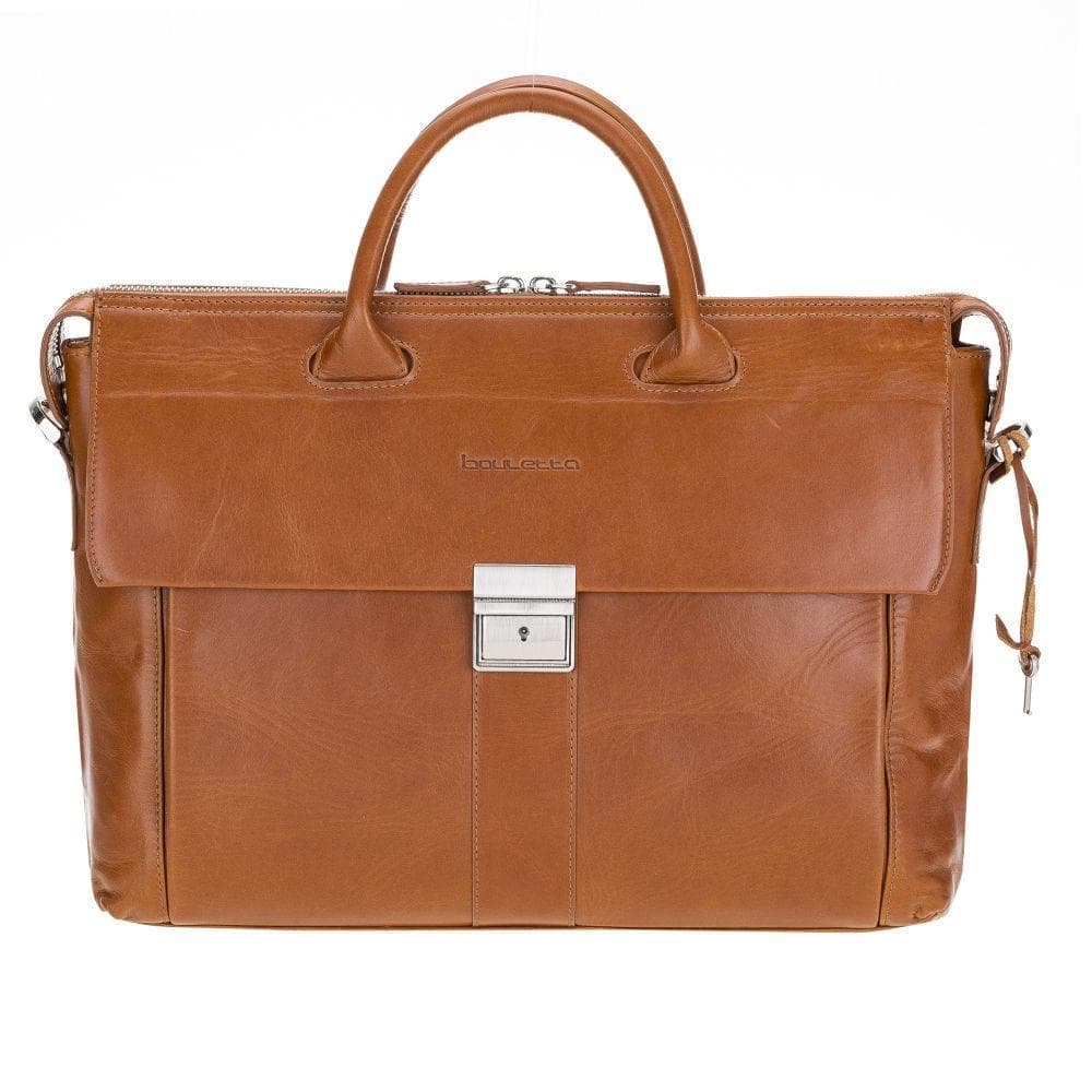 Wizard Leather Briefcase-5