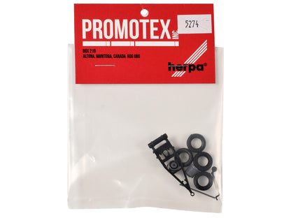 Single-Axle Converter Dolly 1/87 (HO) Plastic Model by Promotex-2