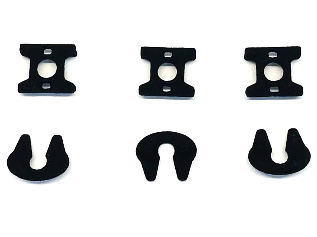 Fifth Wheel Sets (3 Sets) 1/87 (HO) Plastic Model by Promotex-1