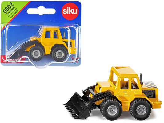 Front Loader Yellow and Black Diecast Model by Siku-0