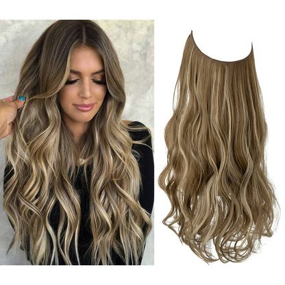 Onzichtbare Halo Hair Extensions voor moeiteloze glamour