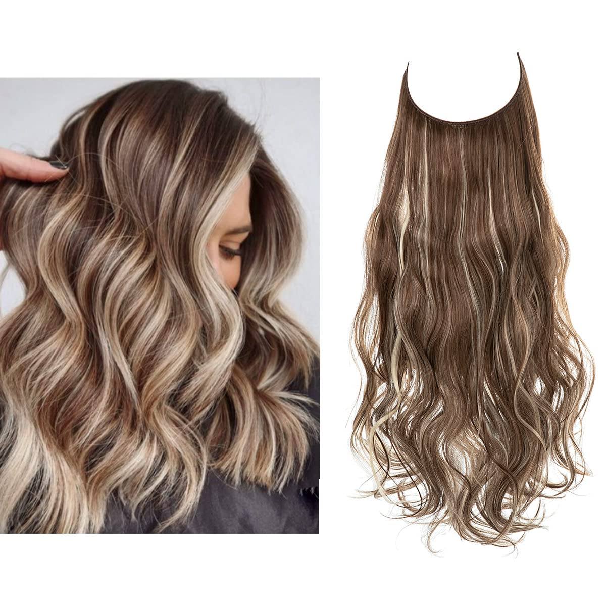 Onzichtbare Halo Hair Extensions voor moeiteloze glamour