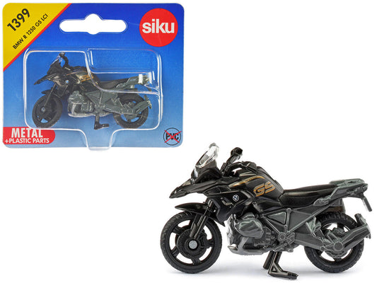 BMW R1250 GS LCI Motorcycle Black and Gray Diecast Model by Siku-0