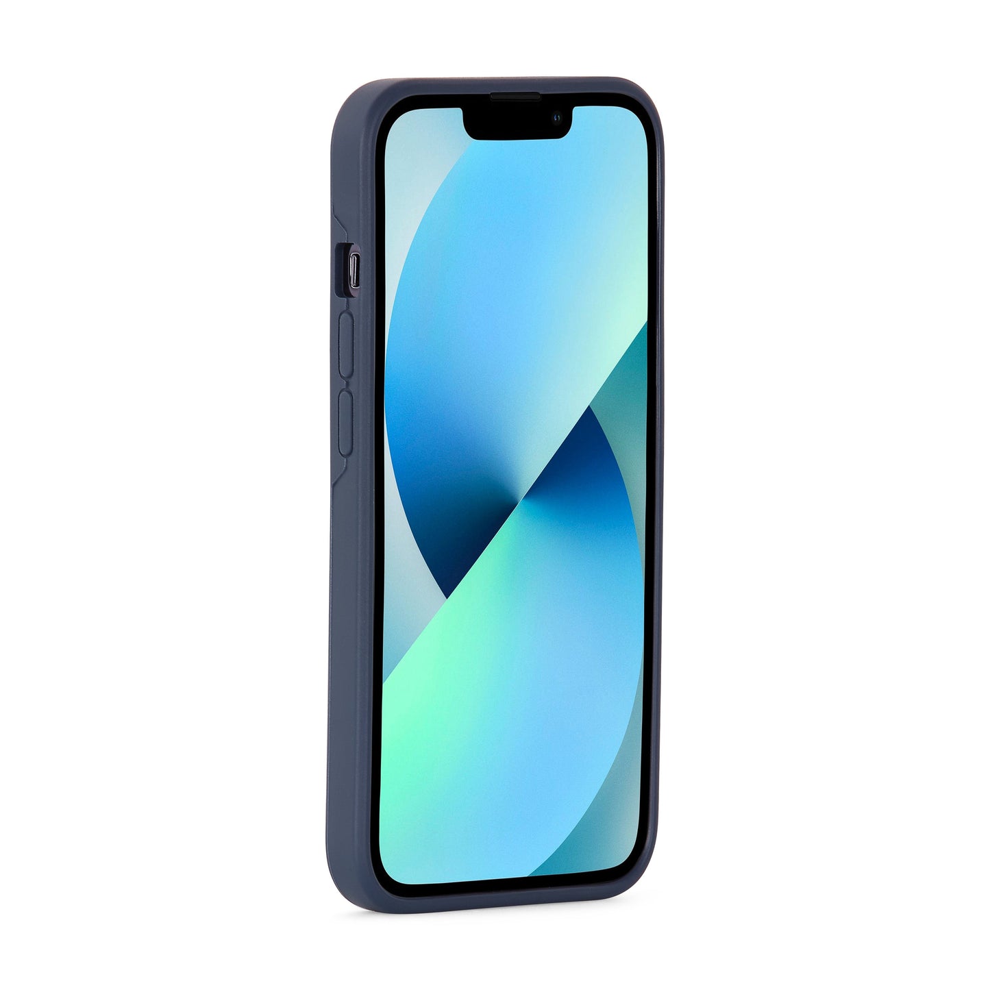 Custodia iNature iPhone 13 - Blu Oceano-1