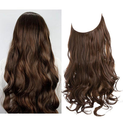 Onzichtbare Halo Hair Extensions voor moeiteloze glamour