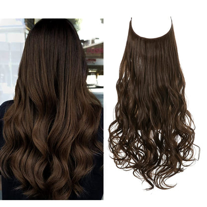 Onzichtbare Halo Hair Extensions voor moeiteloze glamour