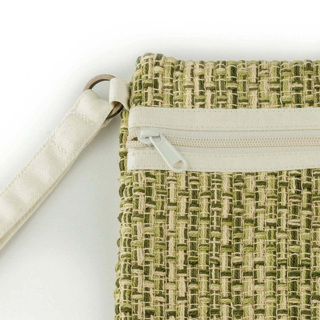 Carry Me Accessories Pouch - Green Offwhite-1