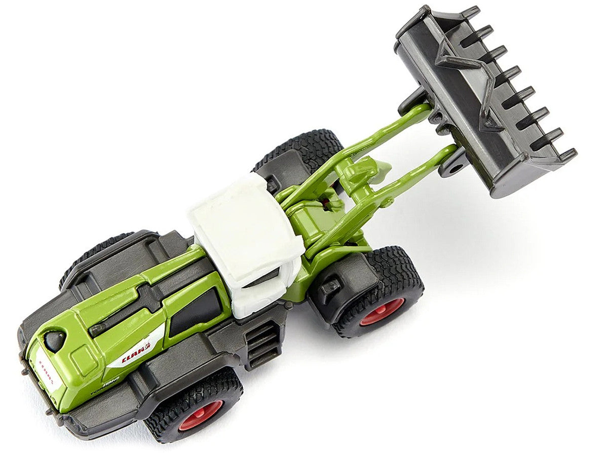 Claas Torion 1914 Wheel Loader Green with White Top Diecast Model by Siku-2