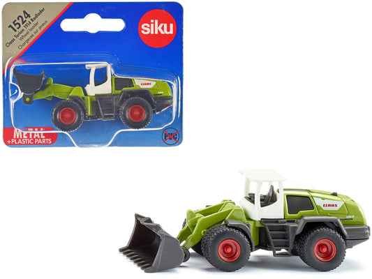 Claas Torion 1914 Wheel Loader Green with White Top Diecast Model by Siku-0