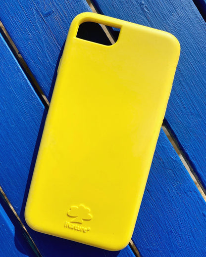 Custodia iNature iPhone 7/8/SE 2020 - Giallo-3