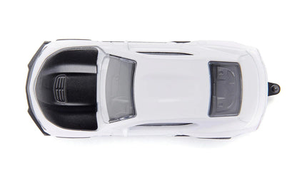 Chevrolet Camaro White with Black Hood Diecast Model Car by Siku-1