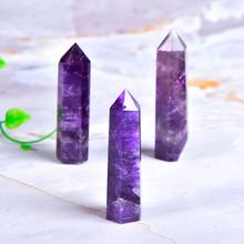 Brazilian Amethyst Crystal Tower – Natural Single-Point Energy Stone