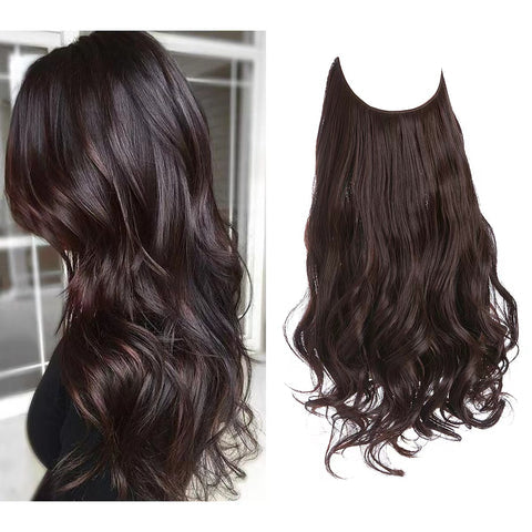 Onzichtbare Halo Hair Extensions voor moeiteloze glamour