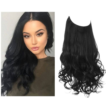 Onzichtbare Halo Hair Extensions voor moeiteloze glamour