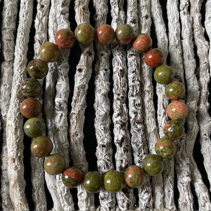 Stylish Unakite Bracelet for Nature Lovers