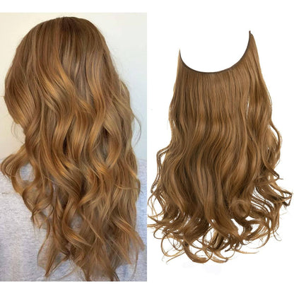 Onzichtbare Halo Hair Extensions voor moeiteloze glamour