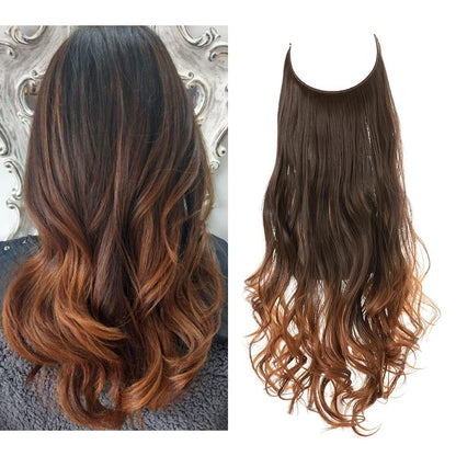 Onzichtbare Halo Hair Extensions voor moeiteloze glamour