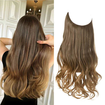 Onzichtbare Halo Hair Extensions voor moeiteloze glamour