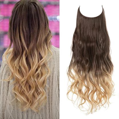 Onzichtbare Halo Hair Extensions voor moeiteloze glamour