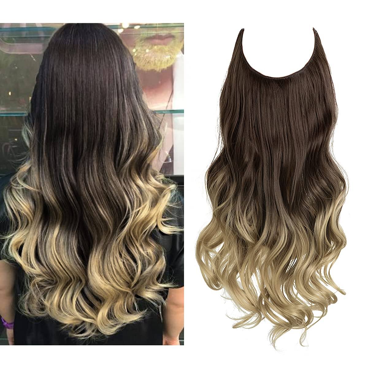 Onzichtbare Halo Hair Extensions voor moeiteloze glamour