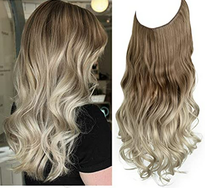 Onzichtbare Halo Hair Extensions voor moeiteloze glamour