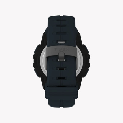 Timex Men's Black Resin Watch, Gray Band | TW5M59300-2