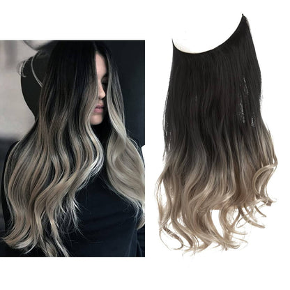 Onzichtbare Halo Hair Extensions voor moeiteloze glamour