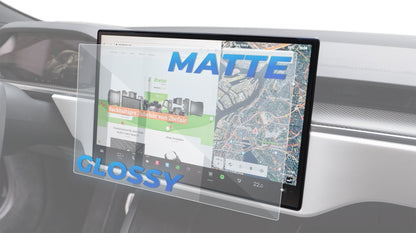 2befair Displayschutzfolien Set Matt/Klar für das Tesla Model S/X-2