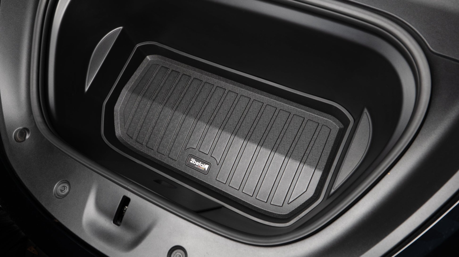 2befair Premium Gummimatte Frunk (Kofferraum vorne) für das Tesla Model Y-1