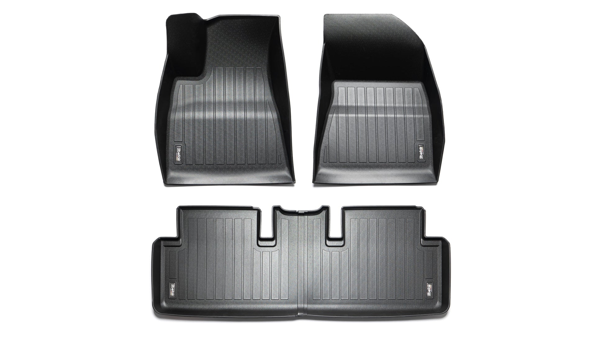 2befair Premium Gummimatten Set Innenraum für das Tesla Model 3-0