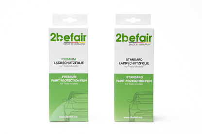 2befair Lackschutzfolie für Ladekante des Tesla Model 3-2