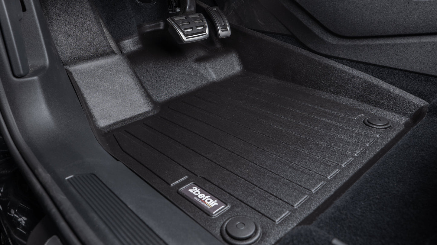2befair Gummimatten Fußraum vorne für den Audi Q4 e-tron-1