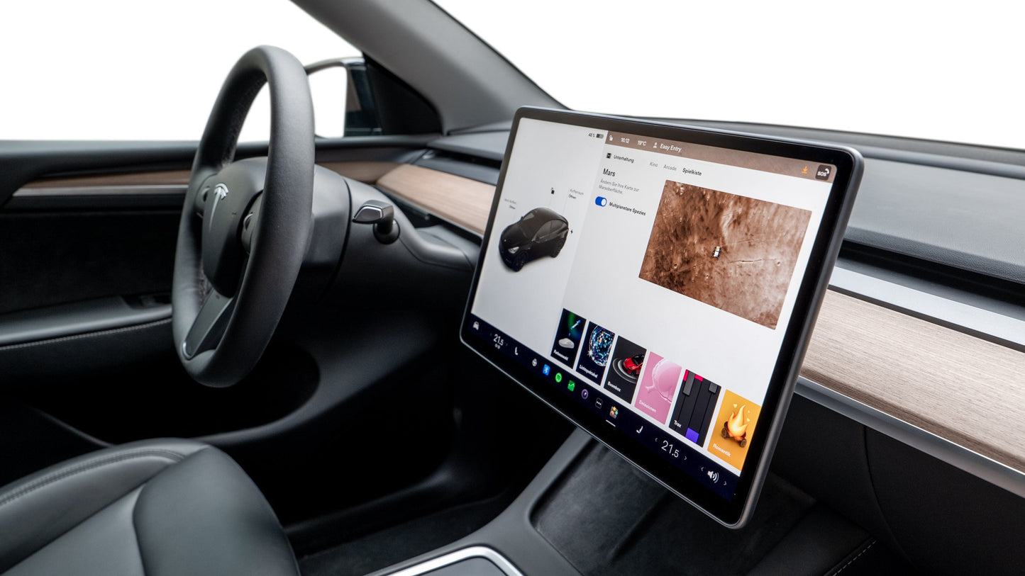 2befair Displayschutzfolie (Matt/Klar) für das Tesla Model 3/Y-3