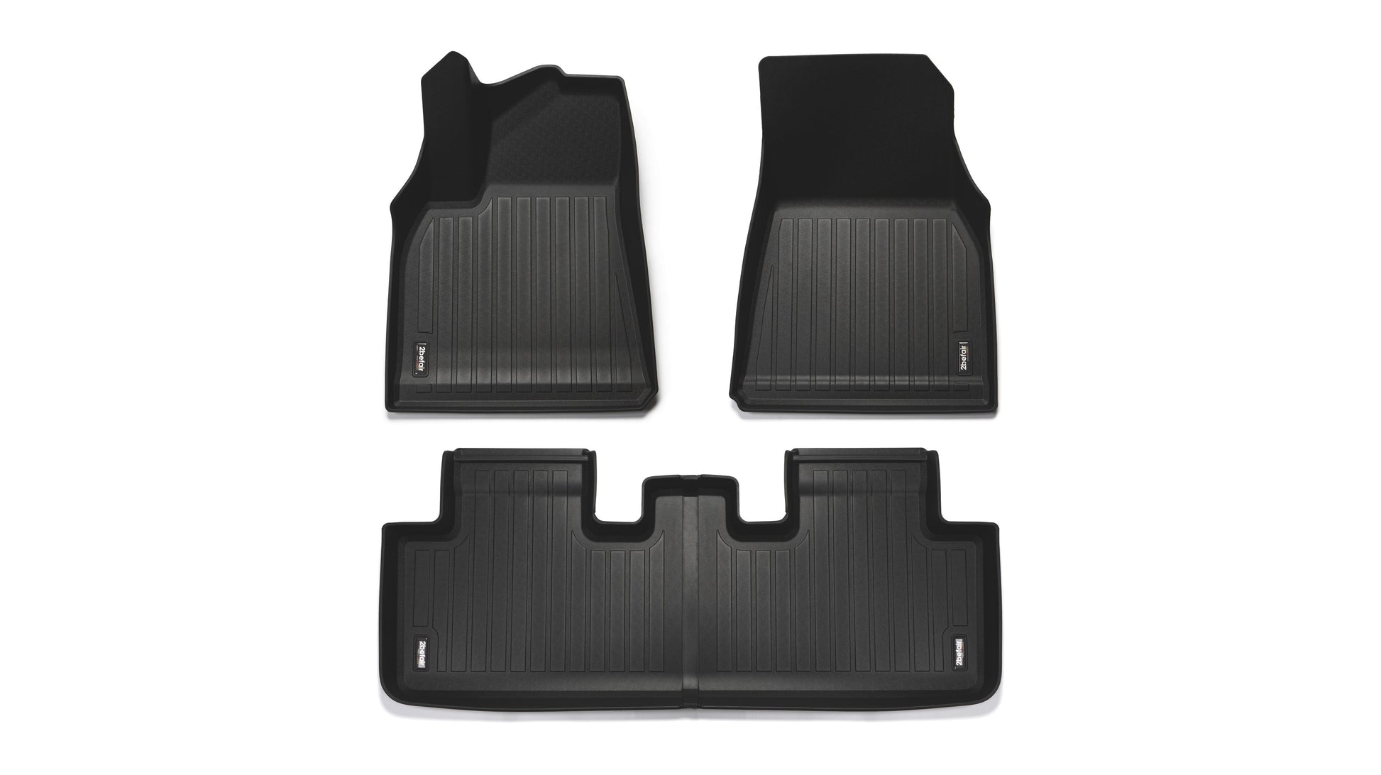 2befair Allwettermatten Set Innenraum für das Tesla Model Y-6