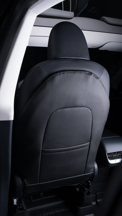 2befair Trittschutz (2x)  für die Rückseite der Vordersitze aller Tesla Modelle-1