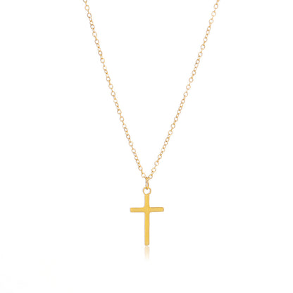 Eternal Faith - Ketting met Gouden Kruis