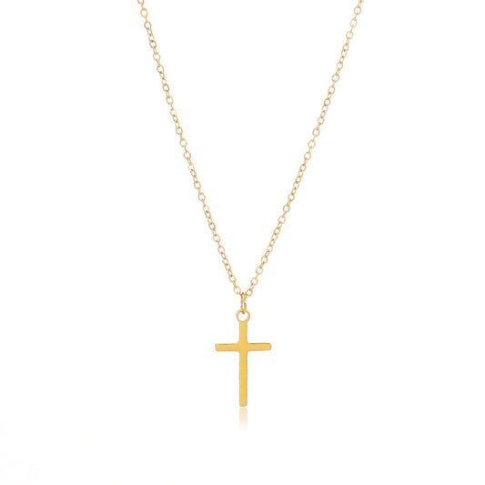 Eternal Faith - Ketting met Gouden Kruis