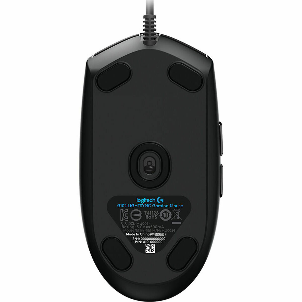 Gaming Mouse Logitech 910-005823 Black Multicolour Wireless-1
