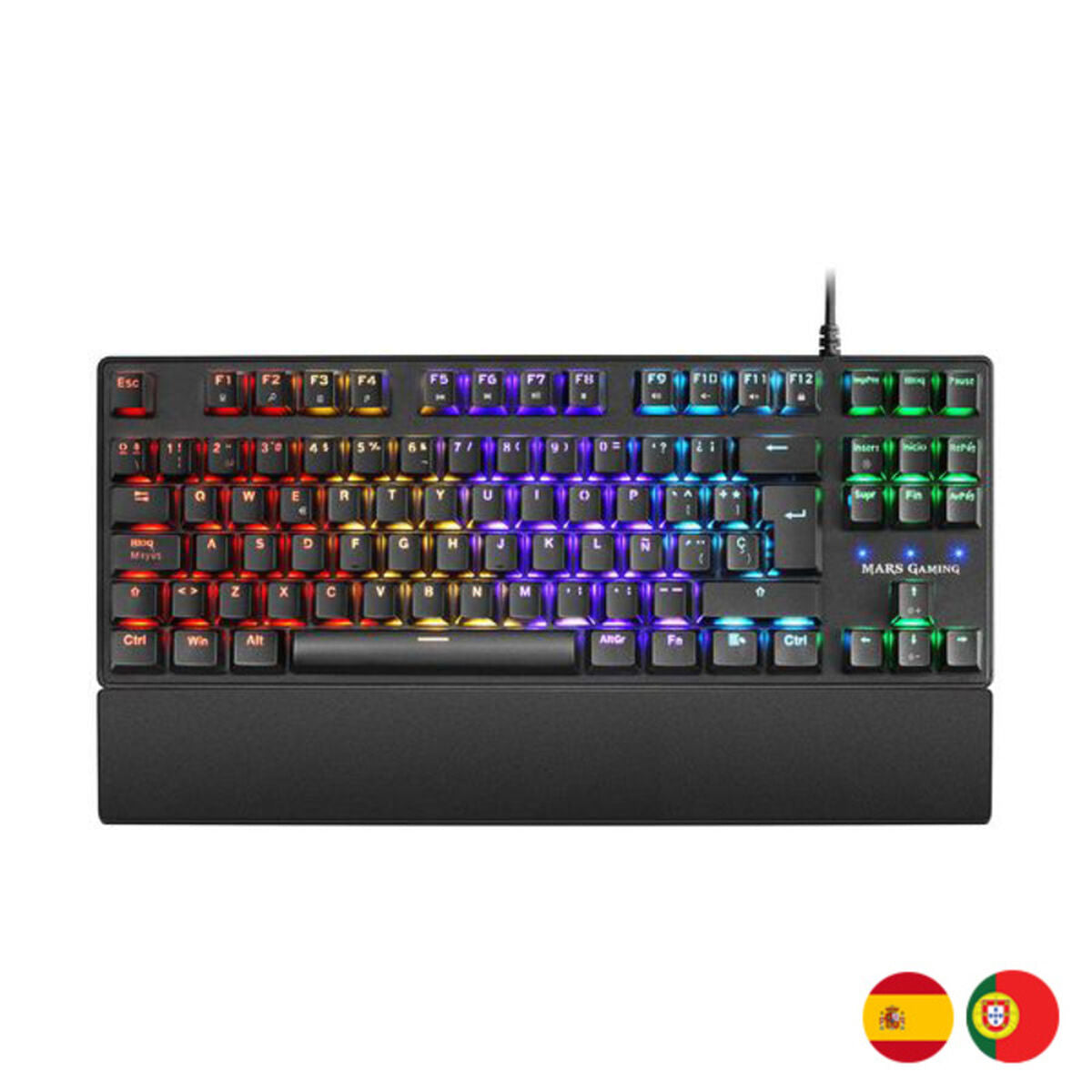 Gaming Keyboard Mars Gaming MKXTKLR-16