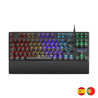 Gaming Keyboard Mars Gaming MKXTKLR-16