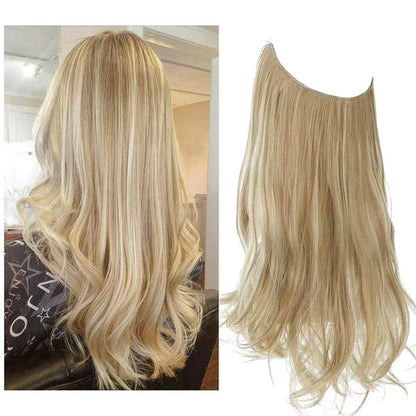 Onzichtbare Halo Hair Extensions voor moeiteloze glamour