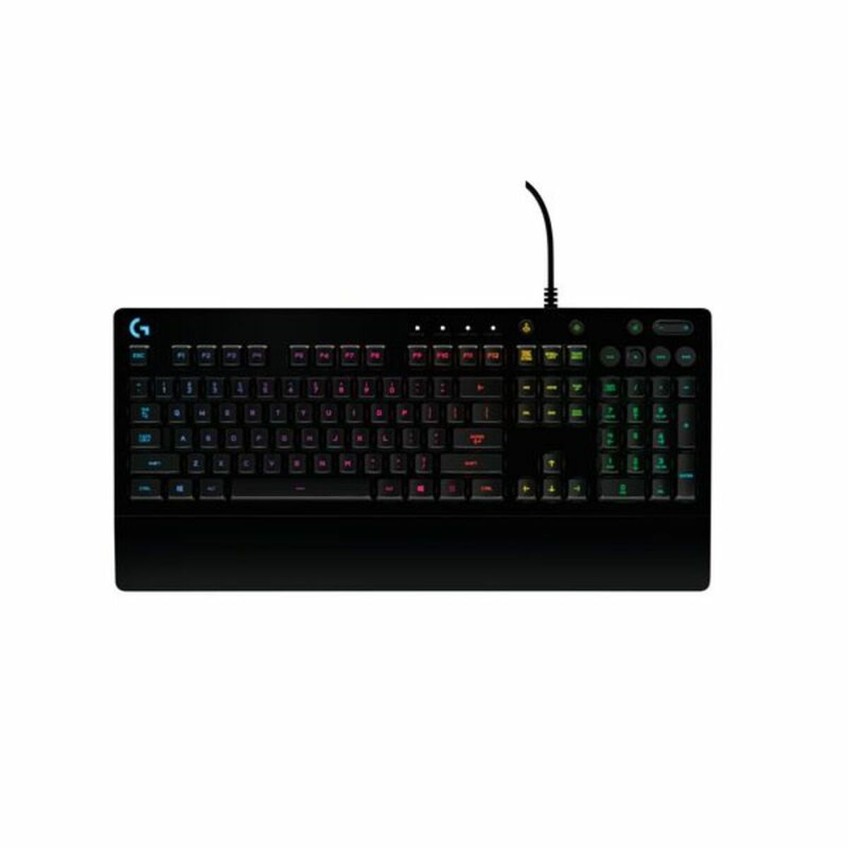 Gaming Keyboard Logitech G213 USB 2.0 RGB Black-0