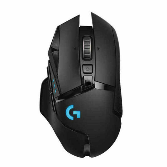 Gaming Mouse Logitech G502 Black Multicolour Monochrome-0