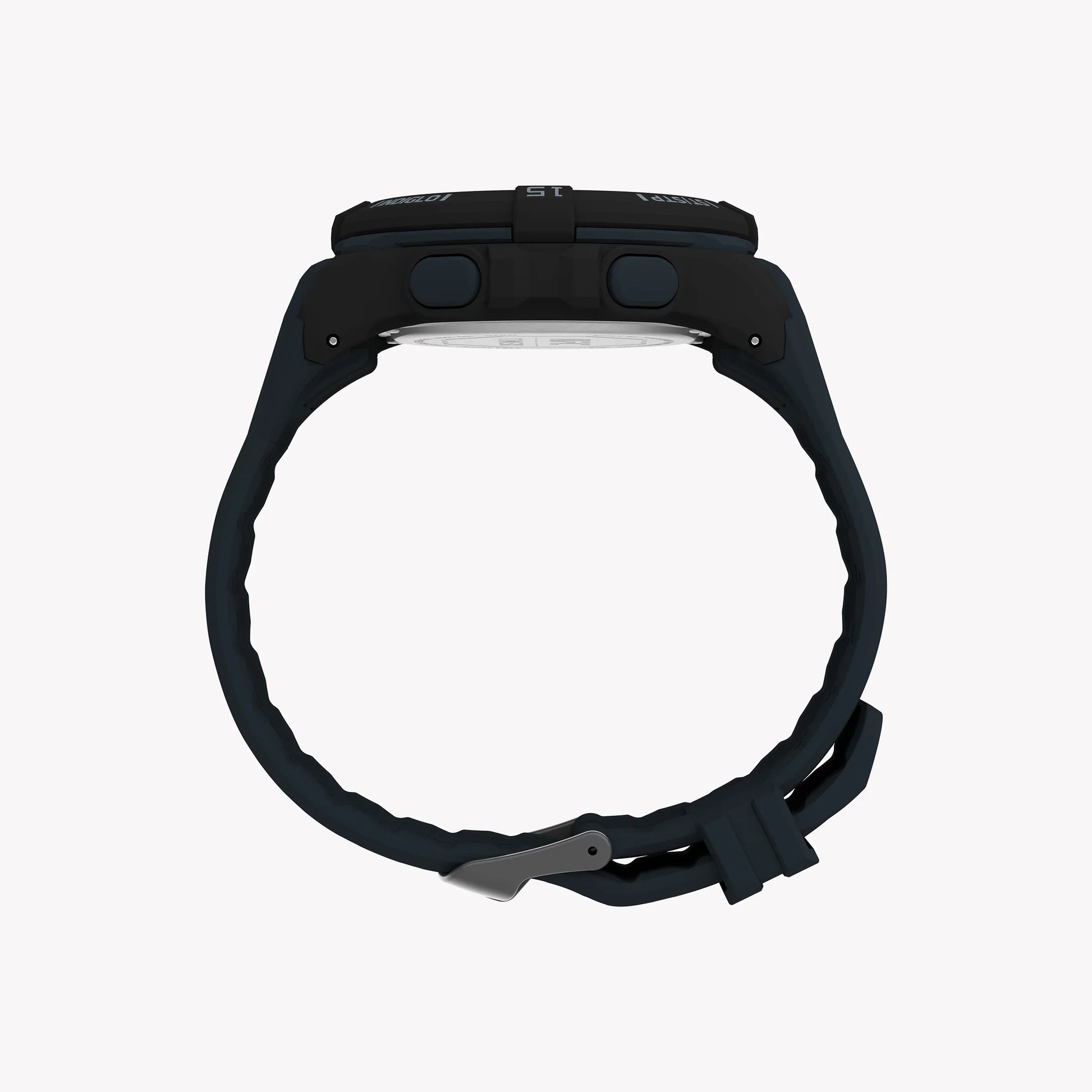 Timex Men's Black Resin Watch, Gray Band | TW5M59300-4