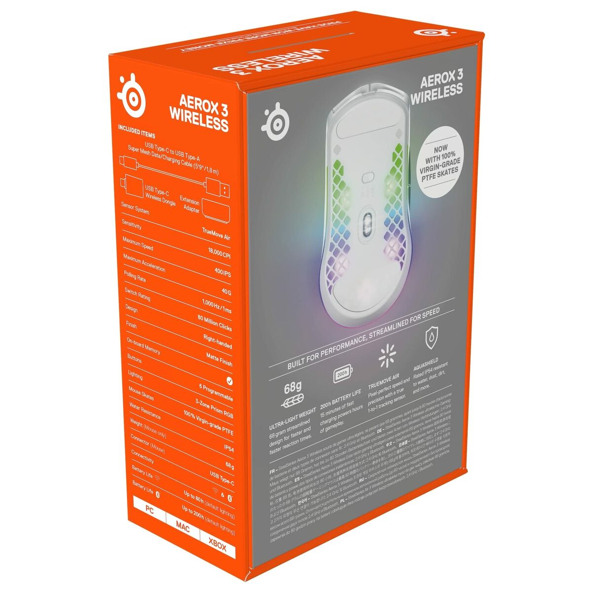 Gaming Mouse SteelSeries Aerox 3 Wireless-1