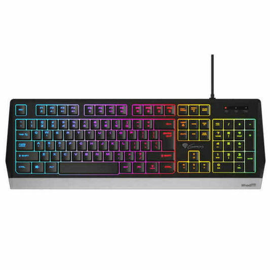 Gaming Keyboard Genesis NKG-1528 Black Multicolour QWERTY-0