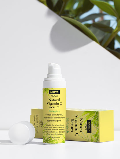 Biologisch Vitamine C Serum – Tegen Pigmentvlekken, Voor Stralende Huid, 30ml